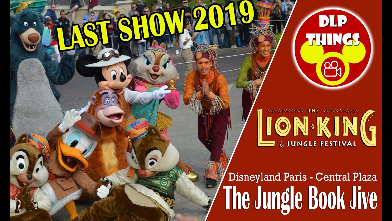 Jungle Book Jive - Last Show 2019 - Disneyland Paris Lion King and Jungle Festival