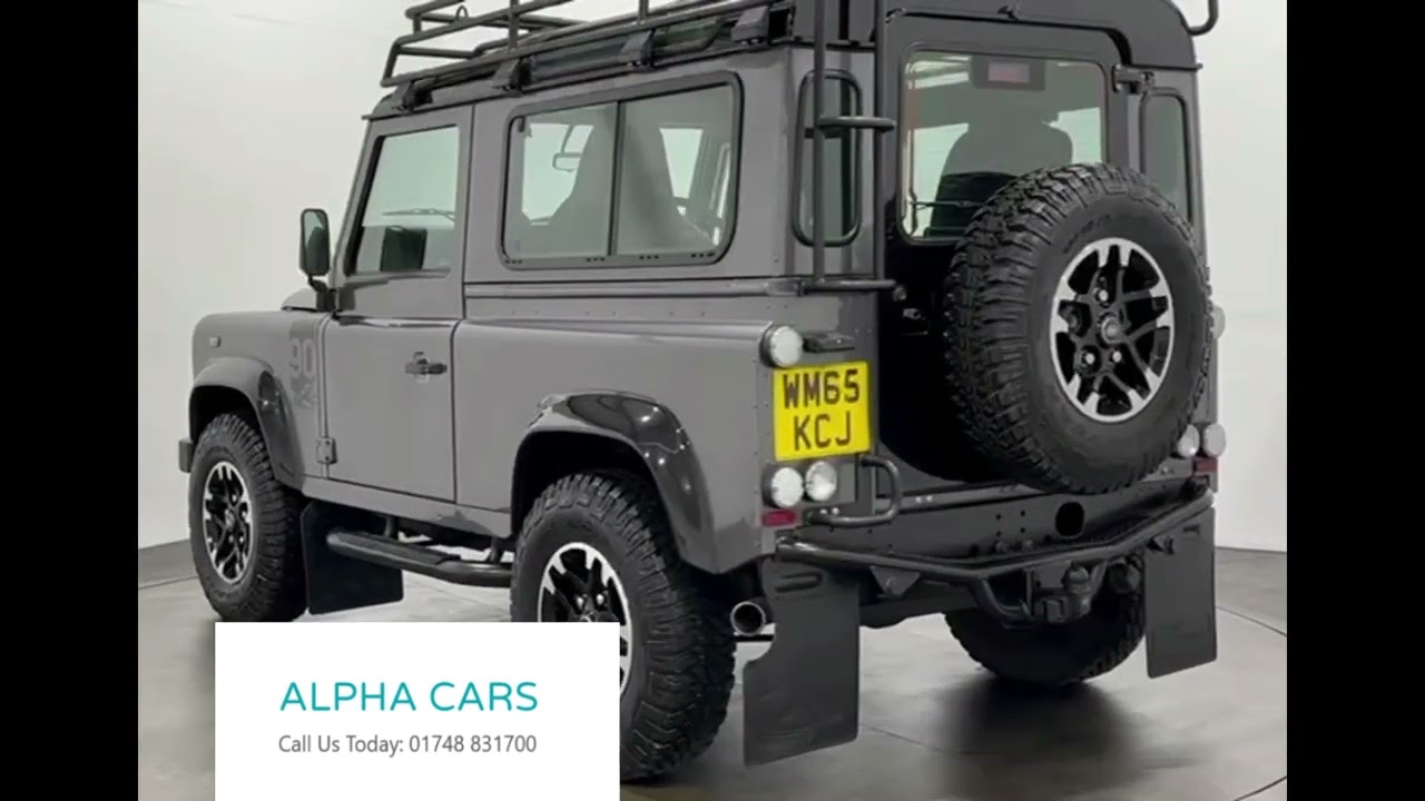 Defender 90   Grey   WM65 KCJ