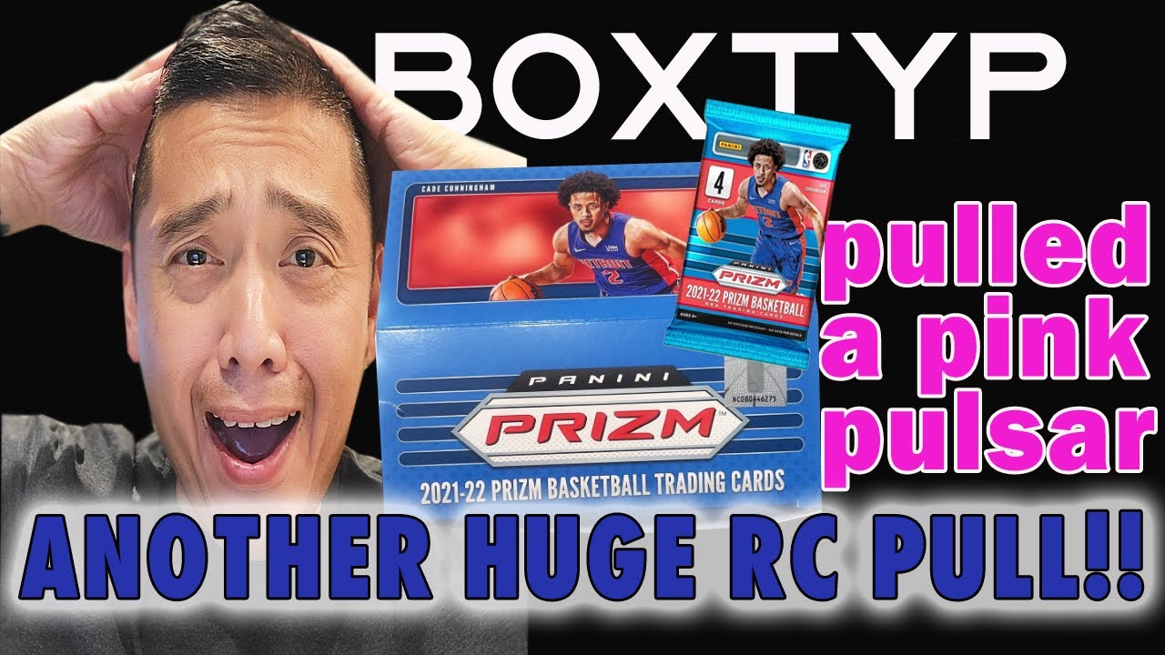 2021-22 Panini Prizm Retail Box Basketball.. Pulled a Pink Pulsar and Top RC 75th Anniversary again!