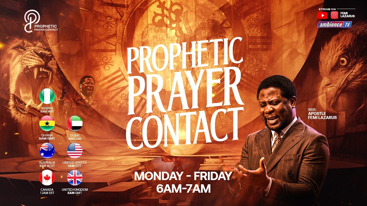 PROPHETIC PRAYER CONTACT || 25TH FEB 2026