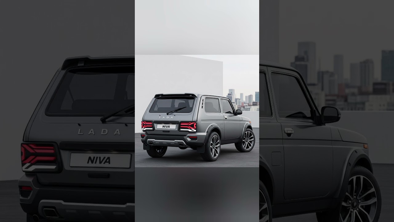 Lada Niva J25 &ndash; Off-Road Icon Reborn! 🚙🔥#2025 #automobile #ladaniva4x4 #gray #suv #conceptdesign