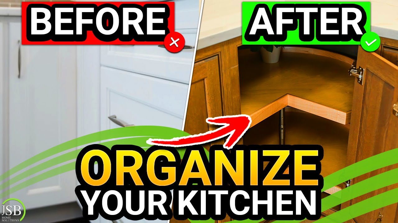 Best Cabinet Organizers for Small Kitchens | How to Organize a Small Kitchen!