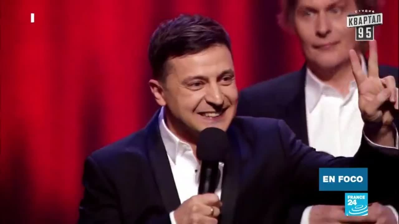 Volodymyr Zelenski, el comediante que podría convertirse en presidente de Ucrania