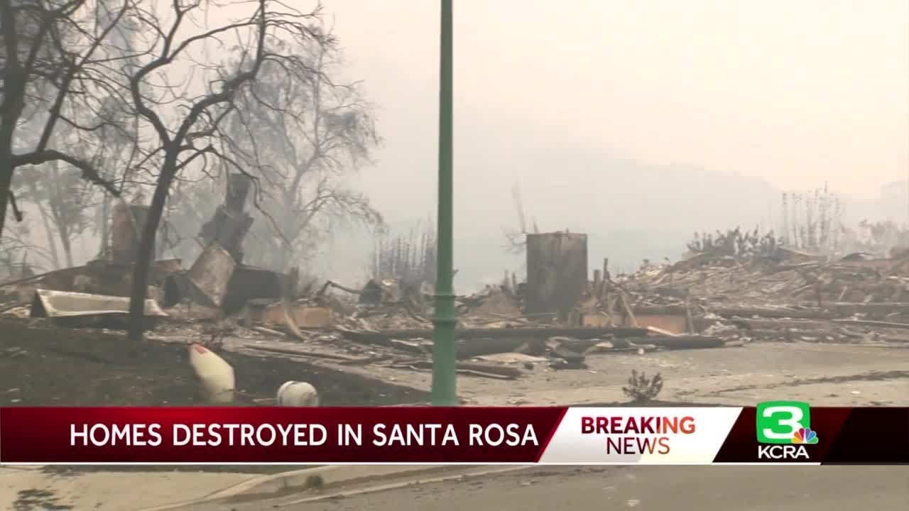 Community near Santa Rosa hit hard by Glass Fire