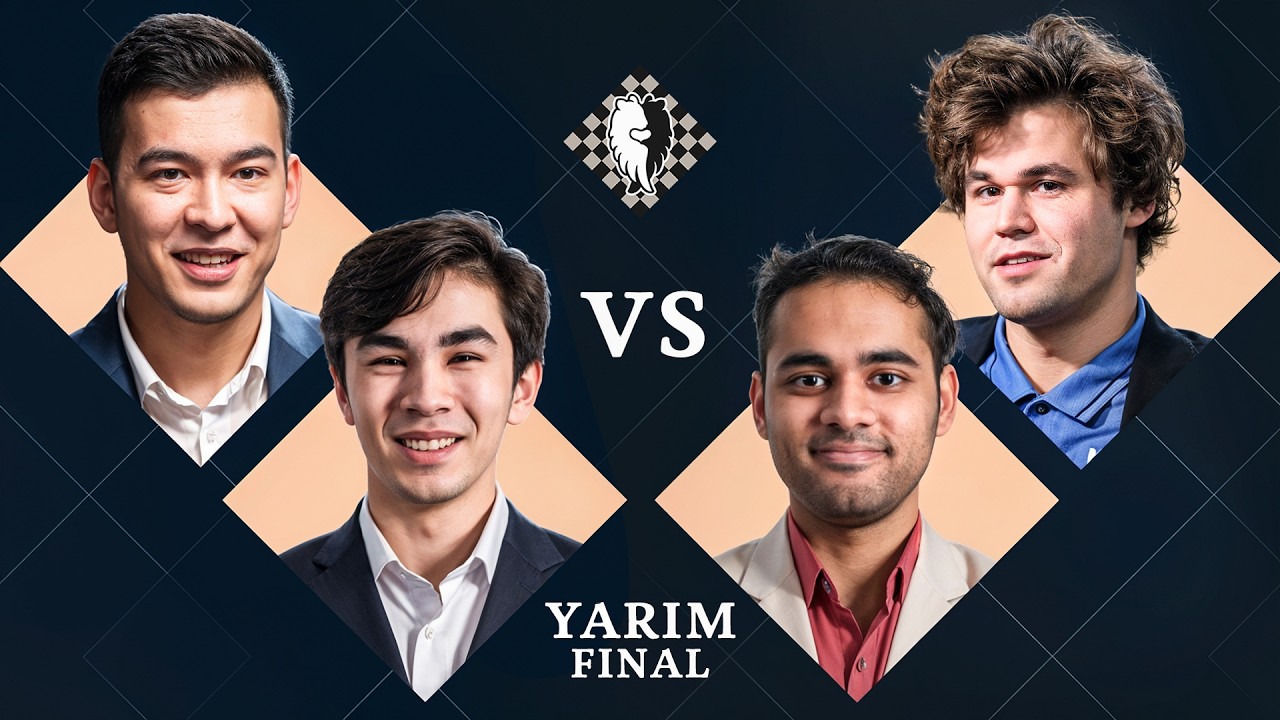 YARIM FINAL - Freestyle Chess World Championship || Abdusattorov vs Carlsen, Sindarov vs Erigaisi