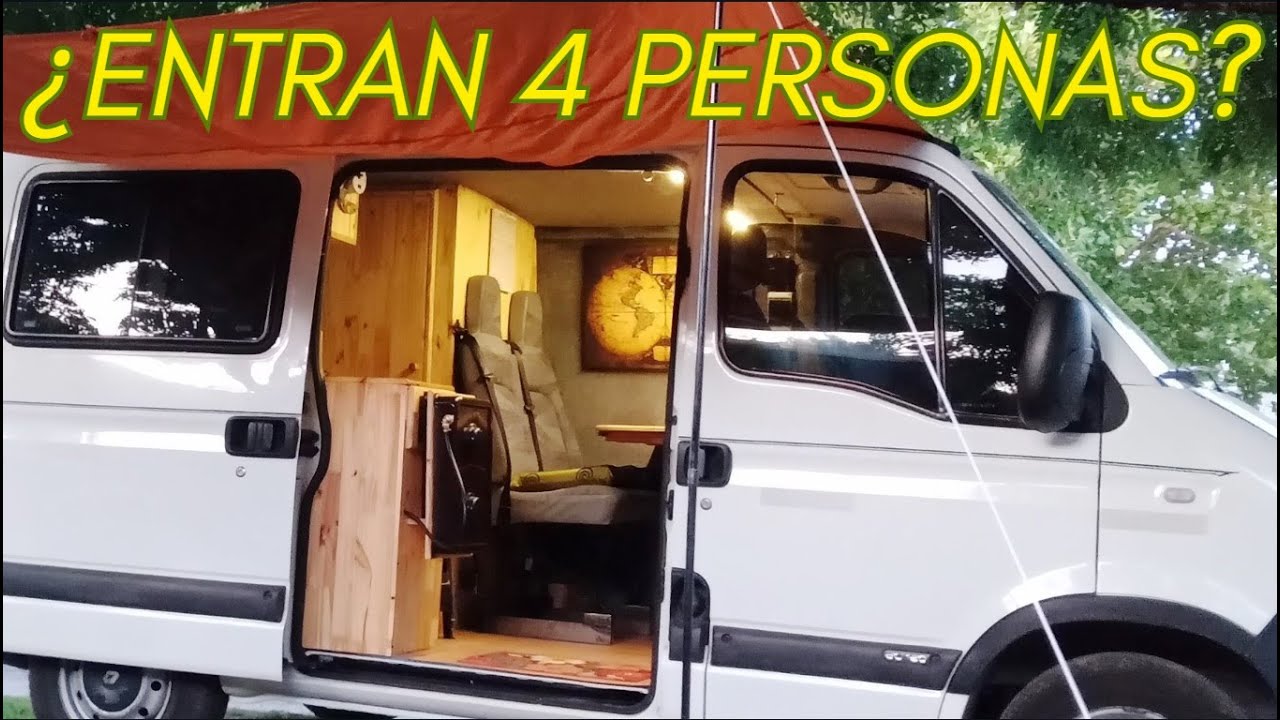 Opinión de MOTORHOME para 4 personas en una Renault Máster L1H1 2010