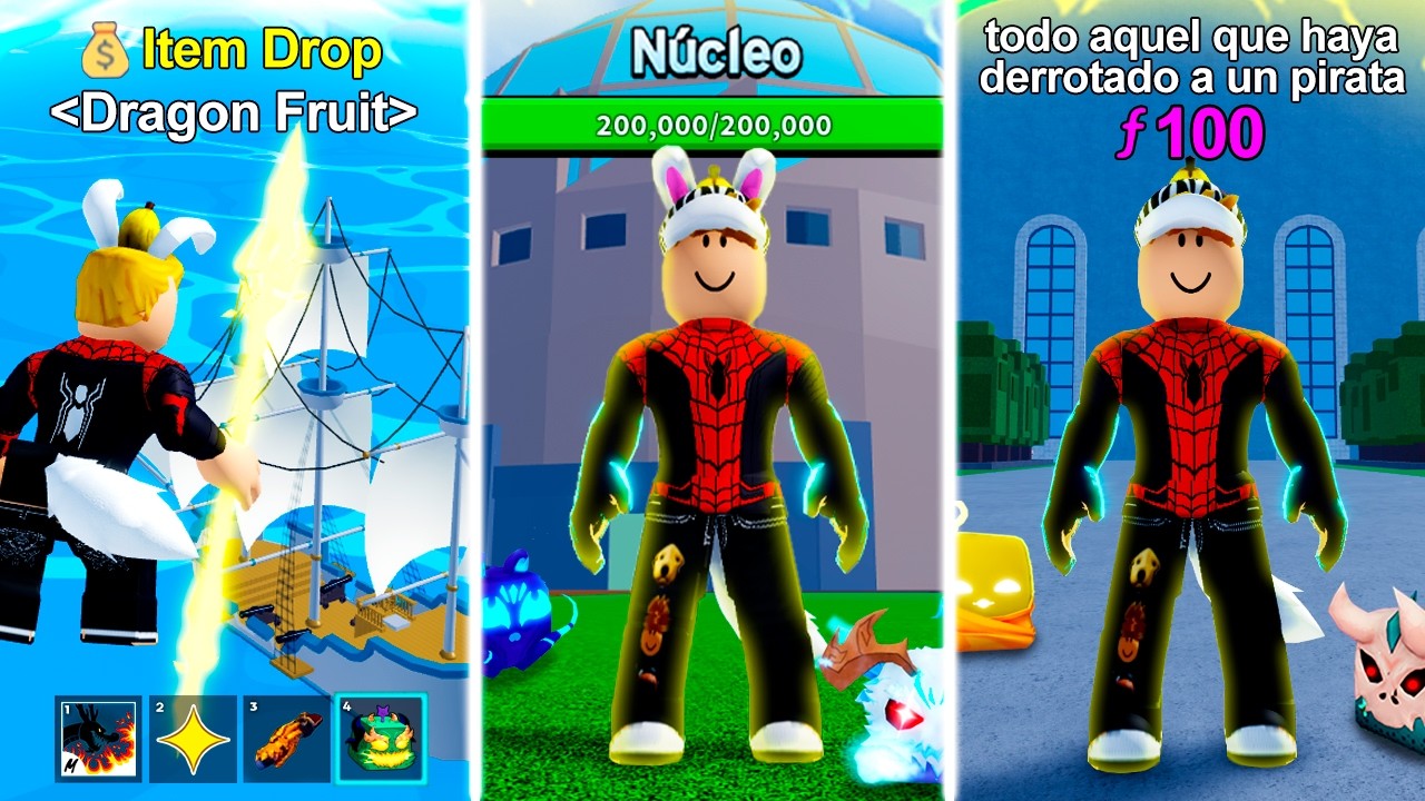 Usé Todos Los Métodos Para Obtener Frutas y Gané Estas Míticas 😭