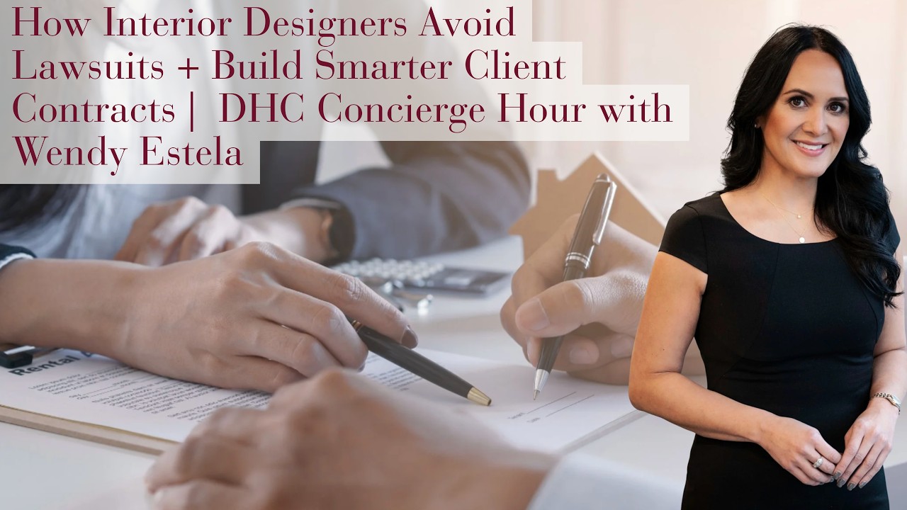 How Interior Designers Avoid Lawsuits + Build Smarter Client Contracts