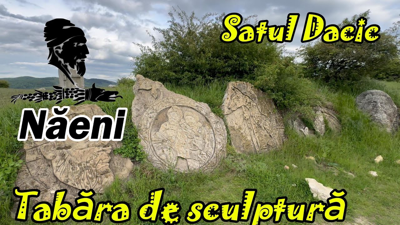 Unicul SAT DACIC unde se încearcă traiul stravechi și tabăra de sculptură în piatră Năeni Buzău 2025