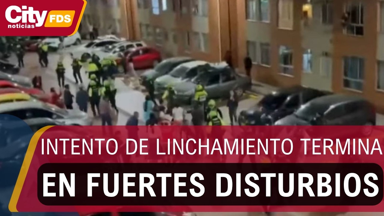 Intento de linchamiento a un se&ntilde;alado abusador termina en disturbios en Usme | CityTv