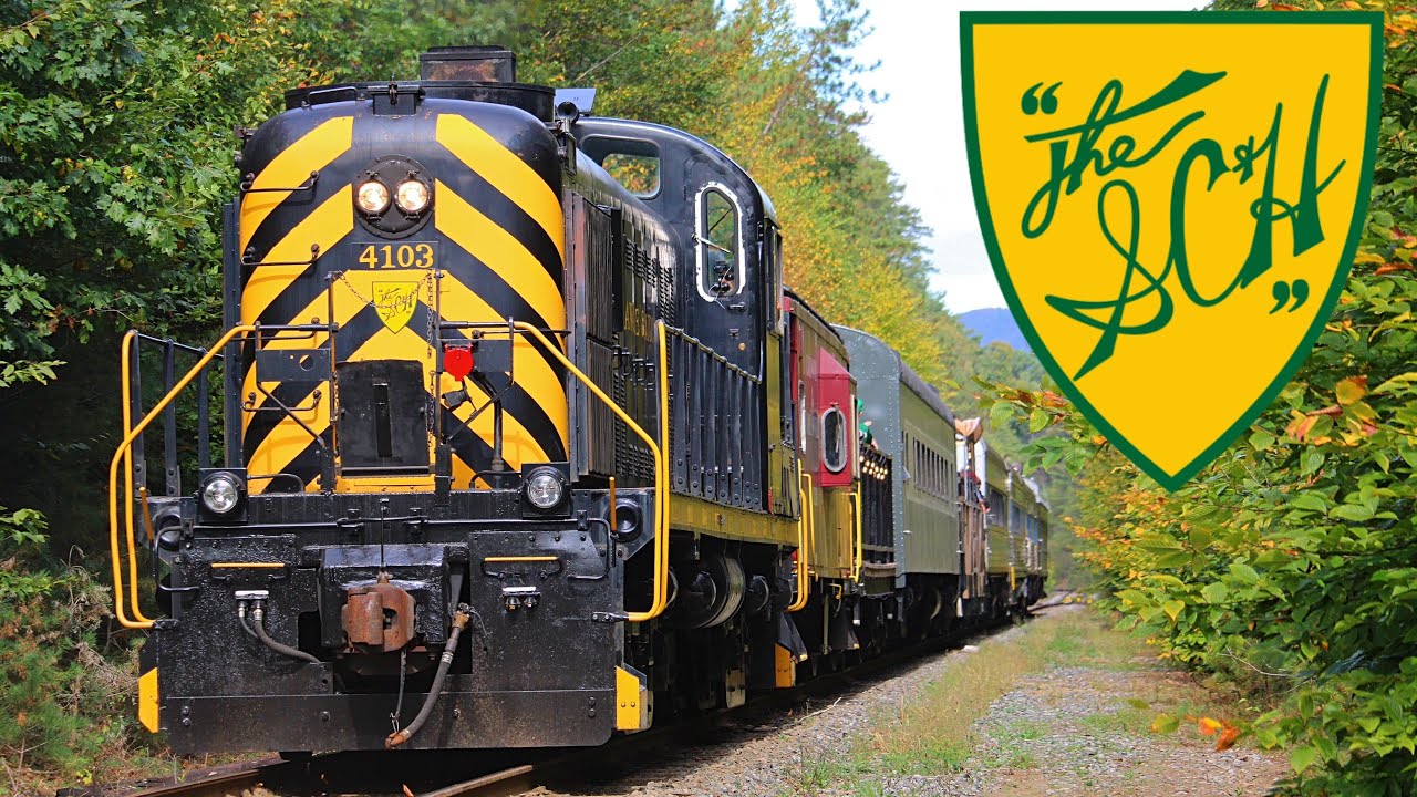 Alco DUAL CAM! Cab Ride and Chase of Classic D&H RS3 on the Adirondack Branch! SC&H Railway