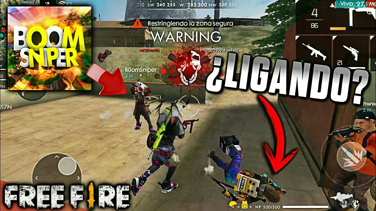 BOOMSNIPER INTENTANDO LIGAR EN CLASIFICATORIA PERO ALGO SALE MAL... •FREE FIRE•