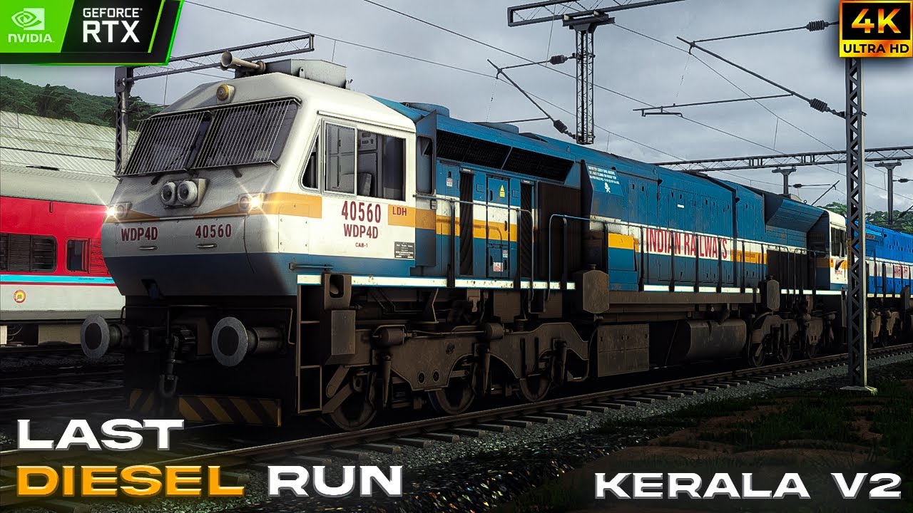 Last Diesel run 😭RAILWORKS....#trainsimulator #railworks