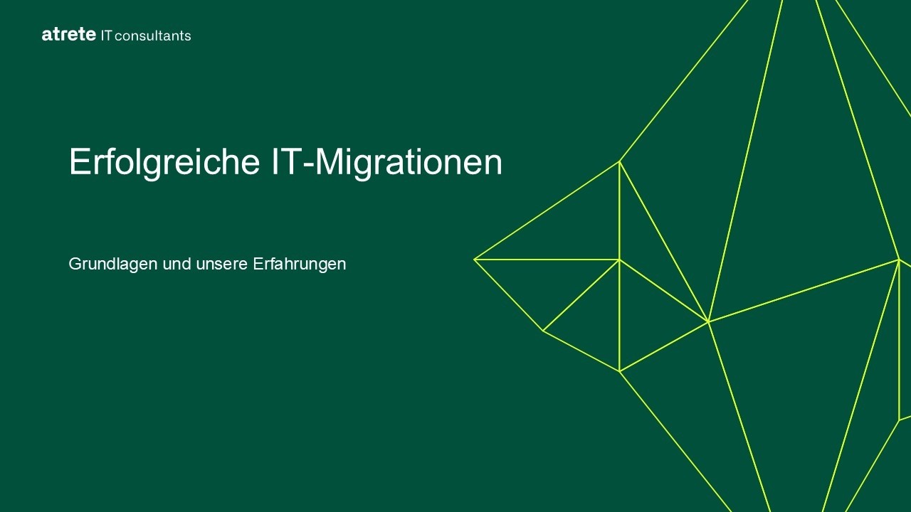 Erfolgreiche IT‑Migrationen: Herausforderungen & Lösungen; Best Practices für Data Center & Netzwerk