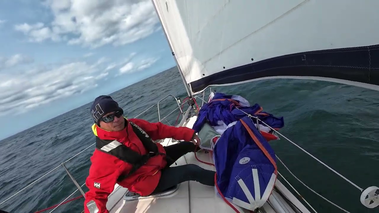 Envoi SPI asymetrique sur Sun Odyssey 36i