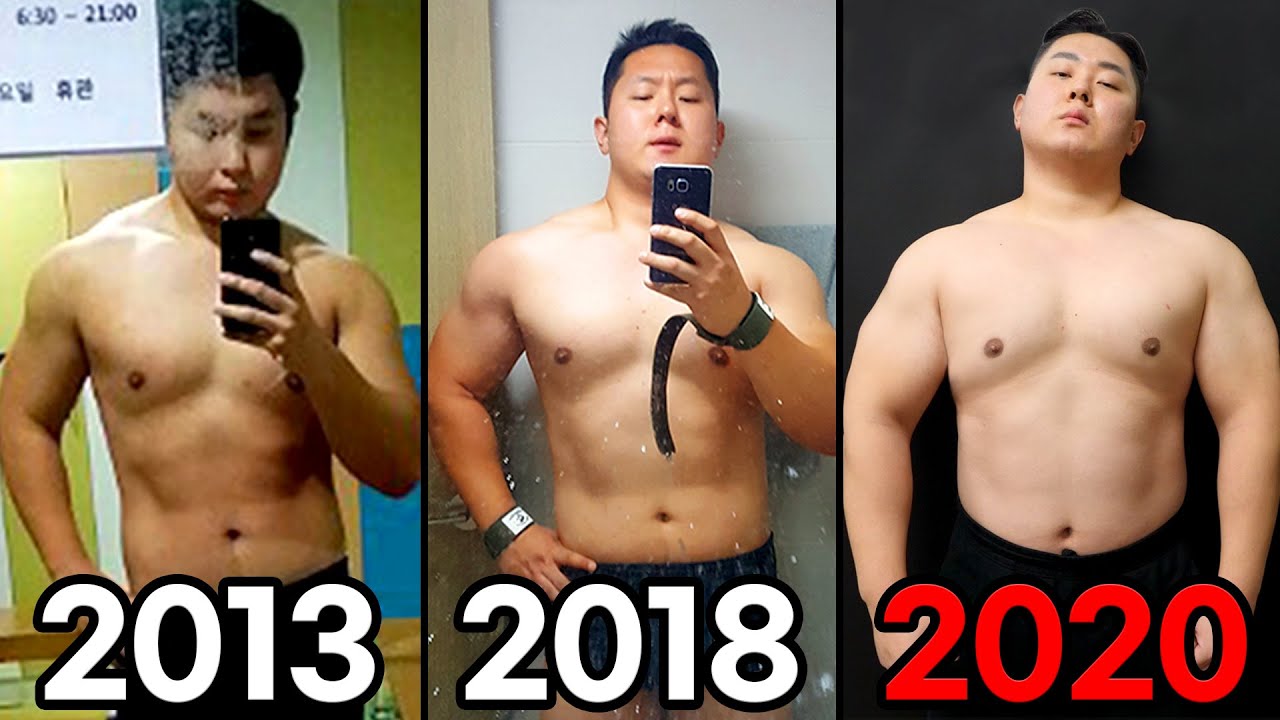 먹방 5년 하면 생기는 몸 변화의 기록. 학창시절부터 현재까지... 과거 사진 대방출ㄷㄷ