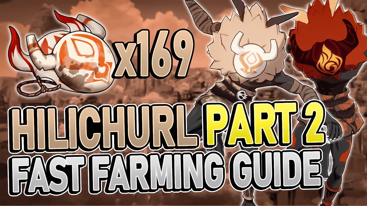 Hilichurl Part 2 All Locations FAST FARMING ROUTE | Genshin Impact 2.4