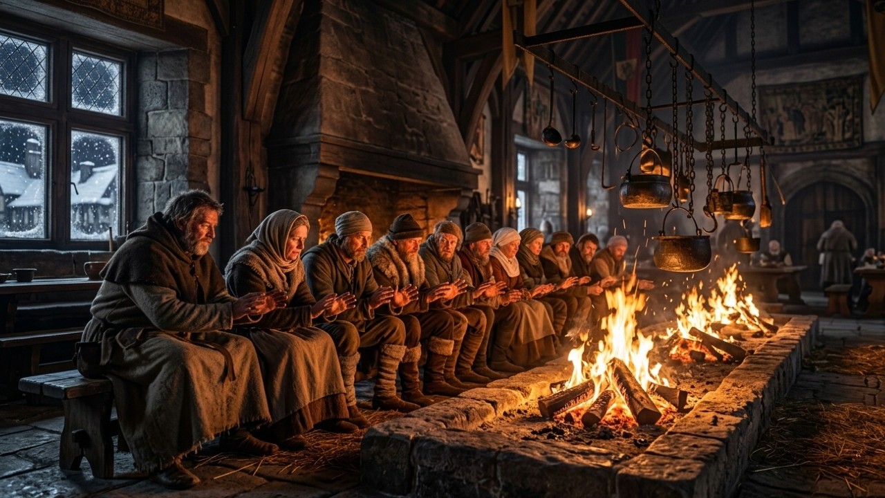 Why Medieval Homes Stayed Warm Even When Snow Covered the Roof
