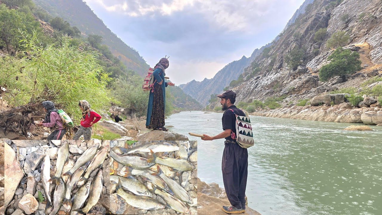 Fishing in the Heart of the Zagros: A Day with Mola's Family on the Khersan River