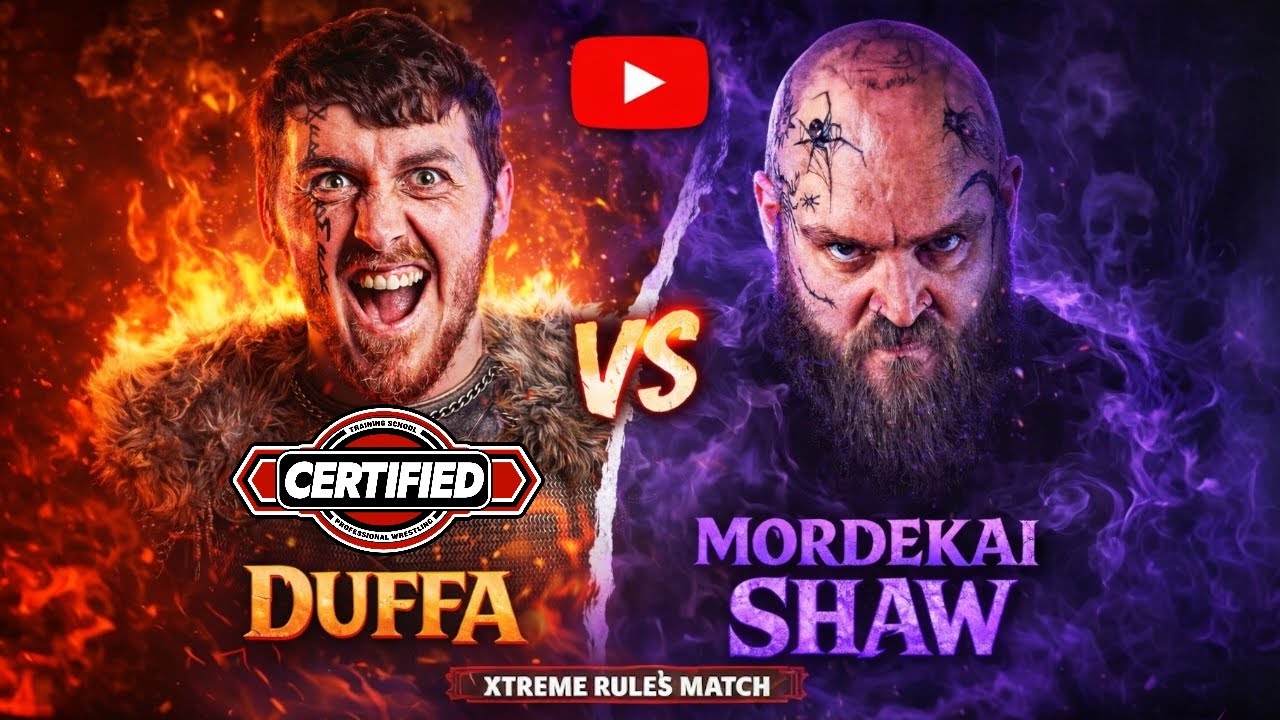 Полный матч CPW: XTREME RULES Даффа против Мордекая Шоу | Британский рестлинг | Эссекс | Великобр...
