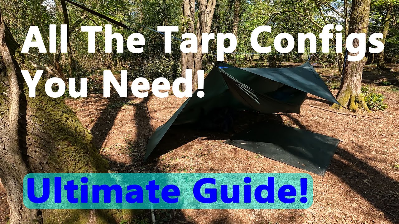 Tarp Setups for Hammock Camping 🌳 The Ultimate Tarpology Guide! All the Configurations You Need! 🌲