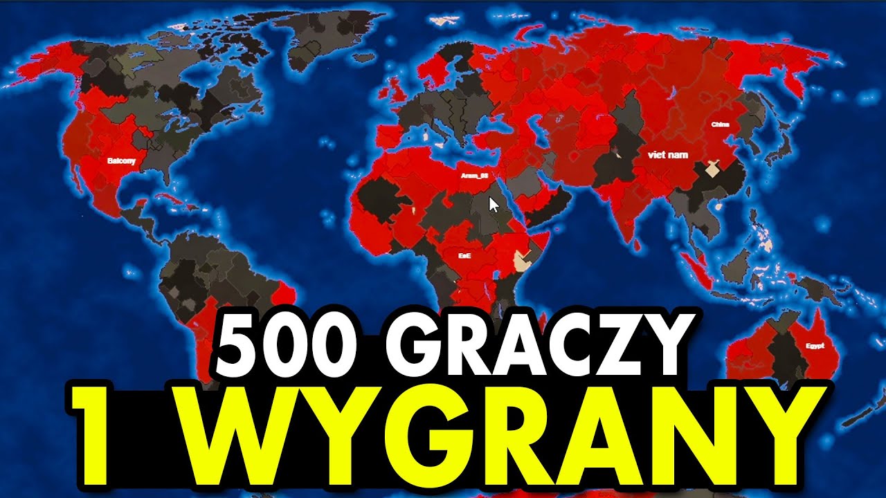 W tej grze STWORZYSZ NOWĄ POLSKĘ WALCZĄC z SETKAMI INNYCH GRACZY - TERRITORIAL.IO