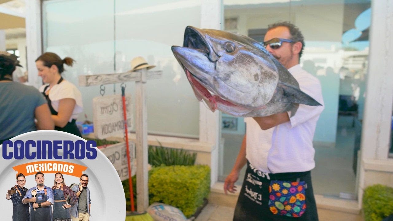 Benito Molina es un experto en el corte de atún | Cocineros Mexicanos