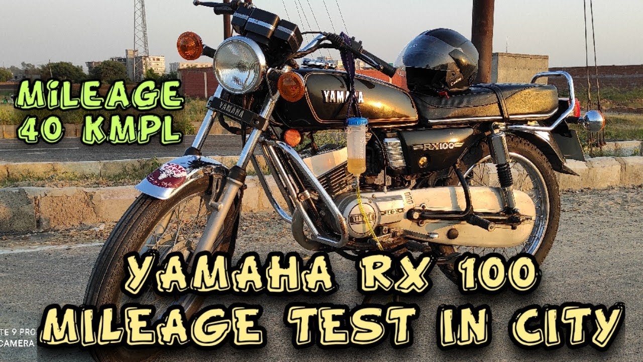 Yamaha rx 100 real Mileage Test 2020 | Best bike in 2stroke | Best Mileage Yamaha rx 100