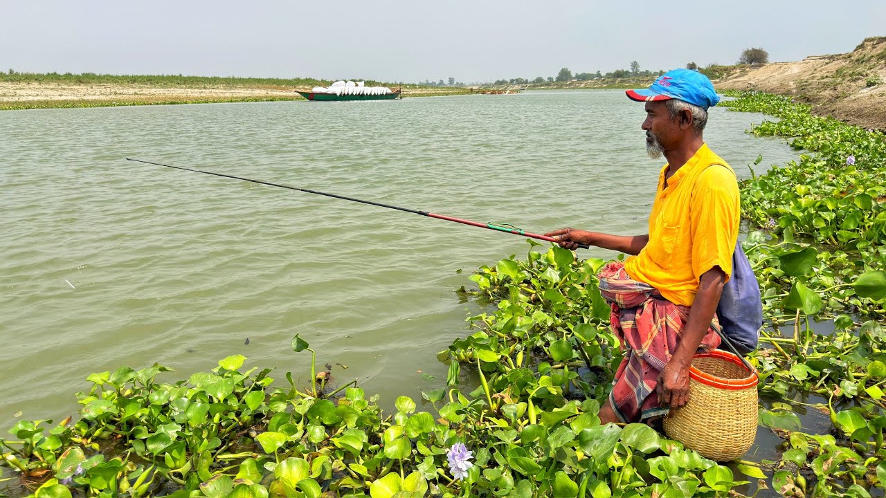 Akkas Mama's fishing video in Pagla Char river. Fishing in Jamuna river | Fishing Video | Fishing...