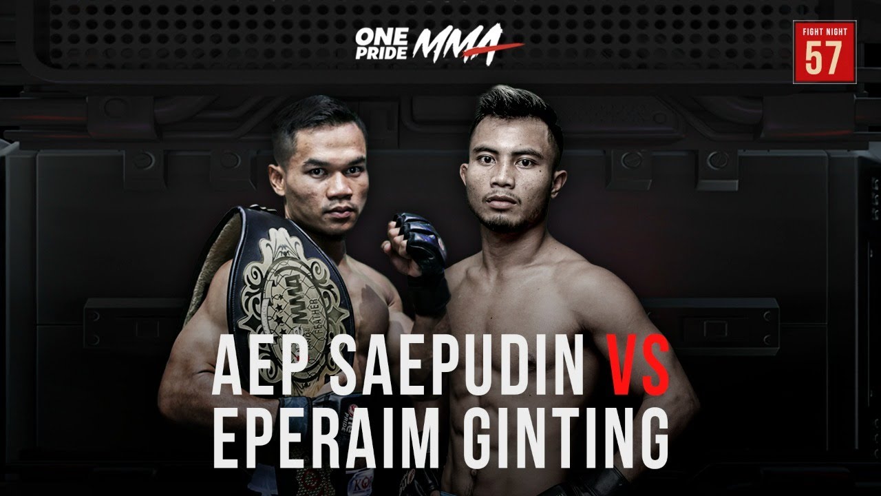Co-Main Event! Aep Saepudin Vs Eperaim Ginting. Featherweight Title Fight | One Pride MMA FN 57