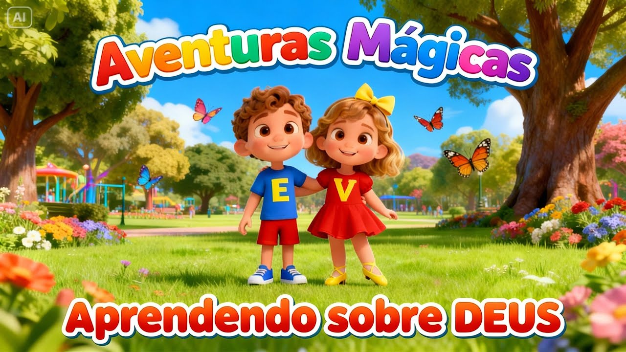 Como DEUS Criou o Universo - Aventuras com os irmãos Enrico e Valentina