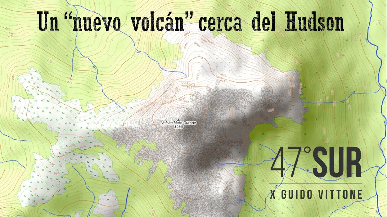 Un nuevo volcán cerca del Hudson.