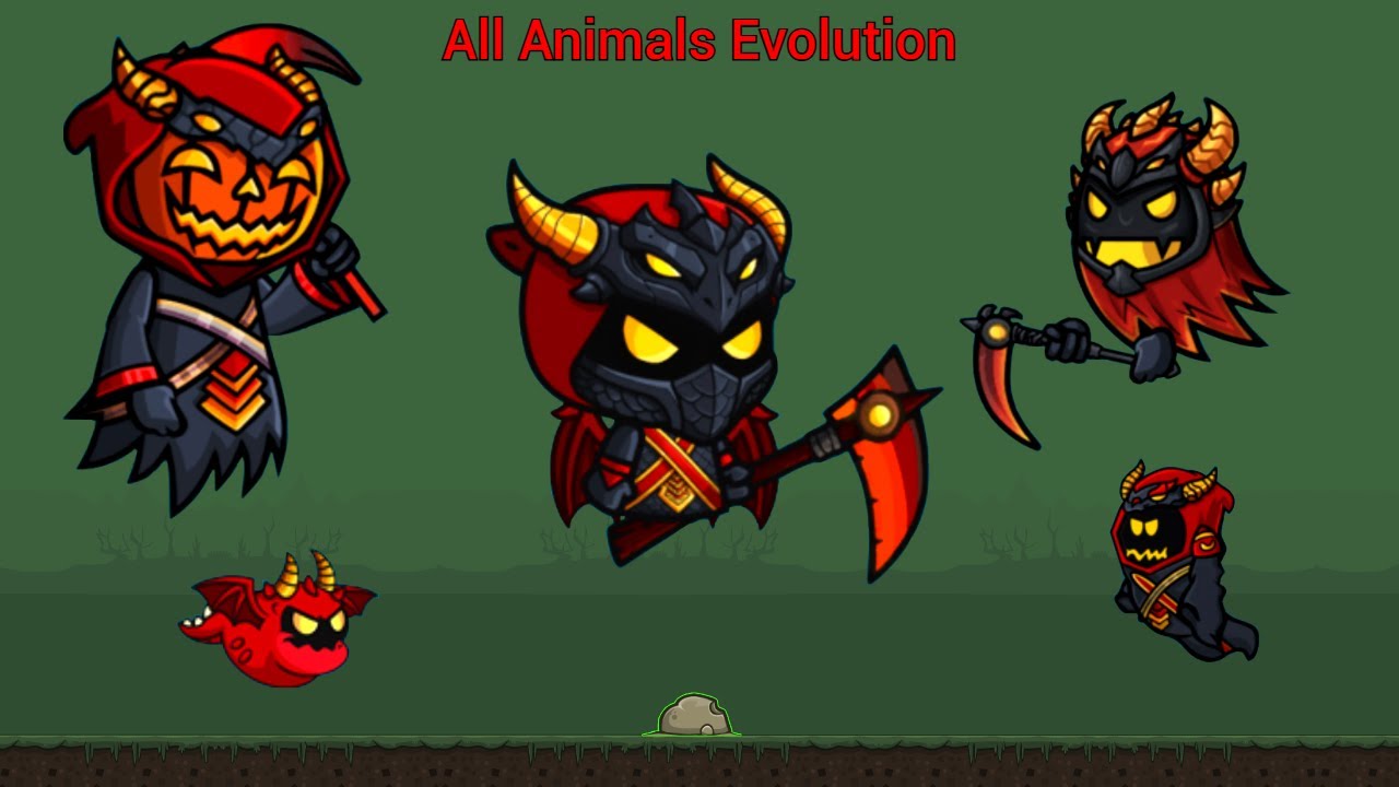 Dragon Lord Reapers And All Animals Evolution (EvoWorld.io)