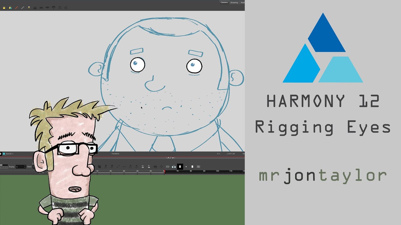 Rigging Eyes in Toon Boom Harmony