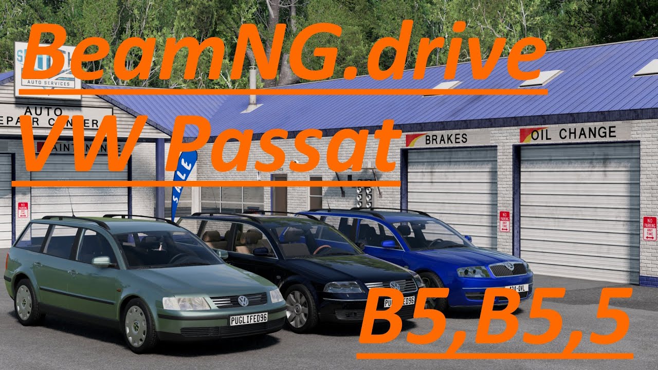 BeamNG.drive VW Passat b5/b5.5/ Variant&Sedan