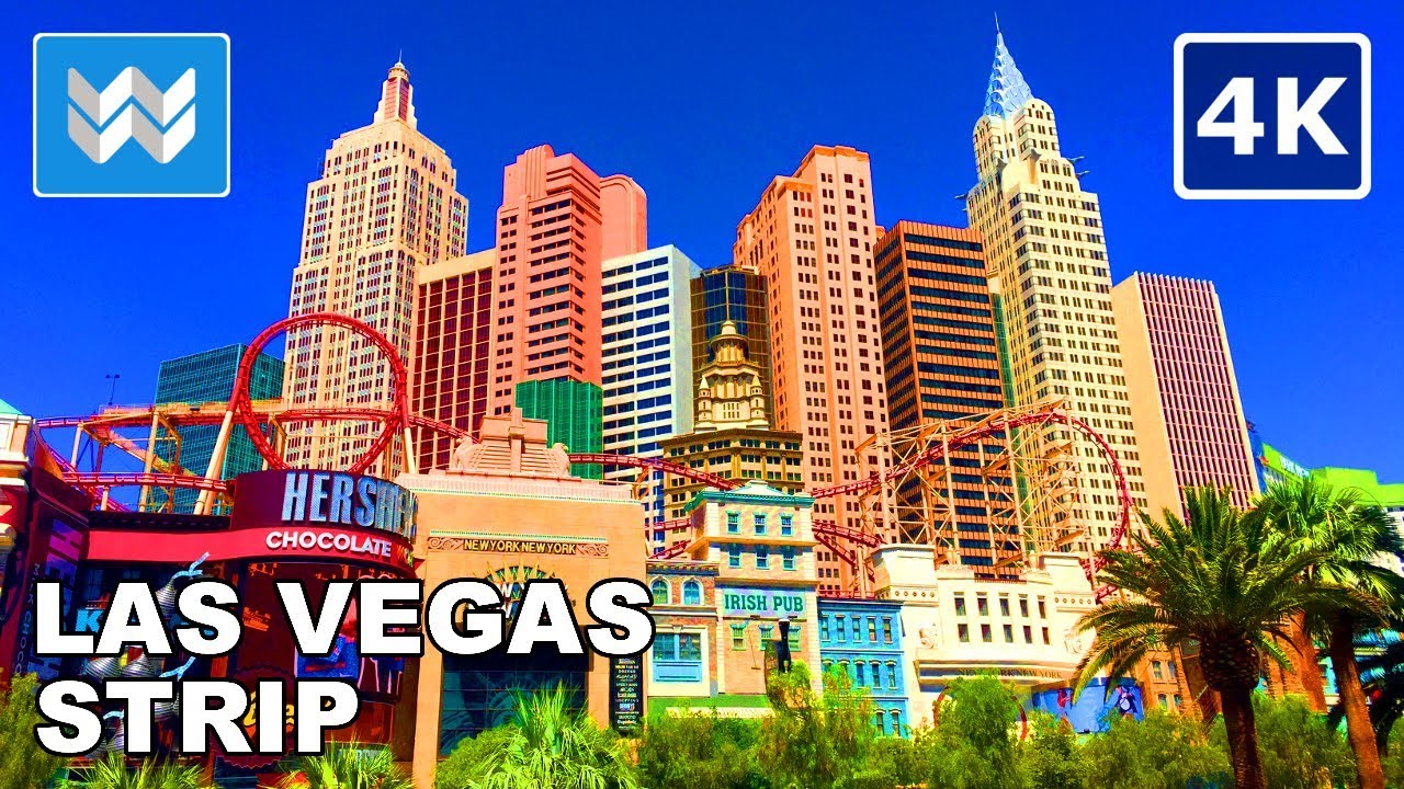 [4K] Las Vegas Strip (FULL) - Walking Tour & Travel Guide