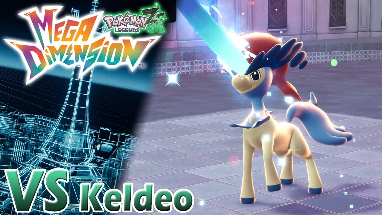 Pokemon Legends ZA DLC - Catching Keldeo!