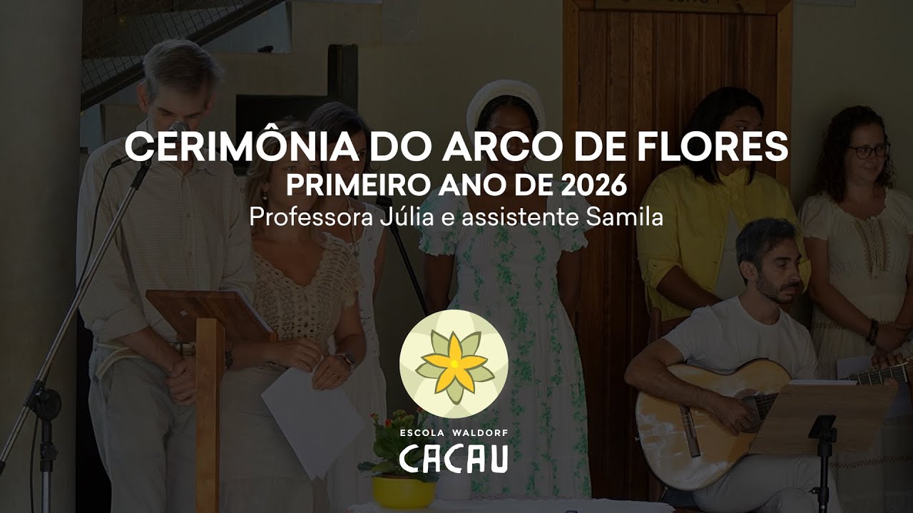 Cerimônia de Passagem pelo Arco de Flores 2026