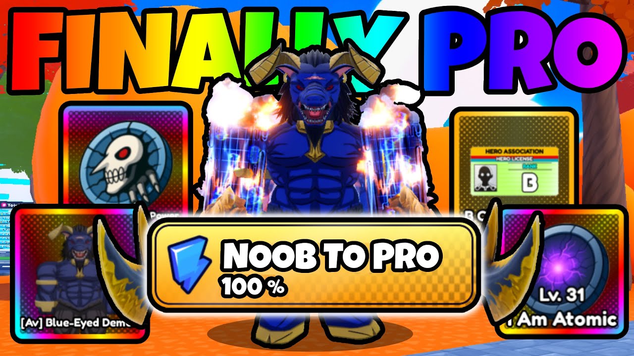 How I *FINALLY WENT PRO* In Anime Eternal!!! Noob To Pro F2P FINALE (Full Movie)