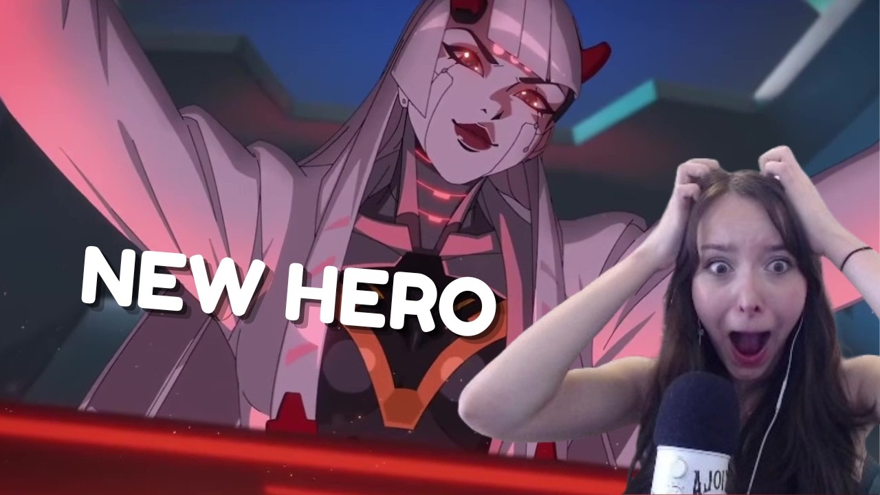 Реакция на нового героя Overwatch (SHION) ᯓ★ˎˊ˗