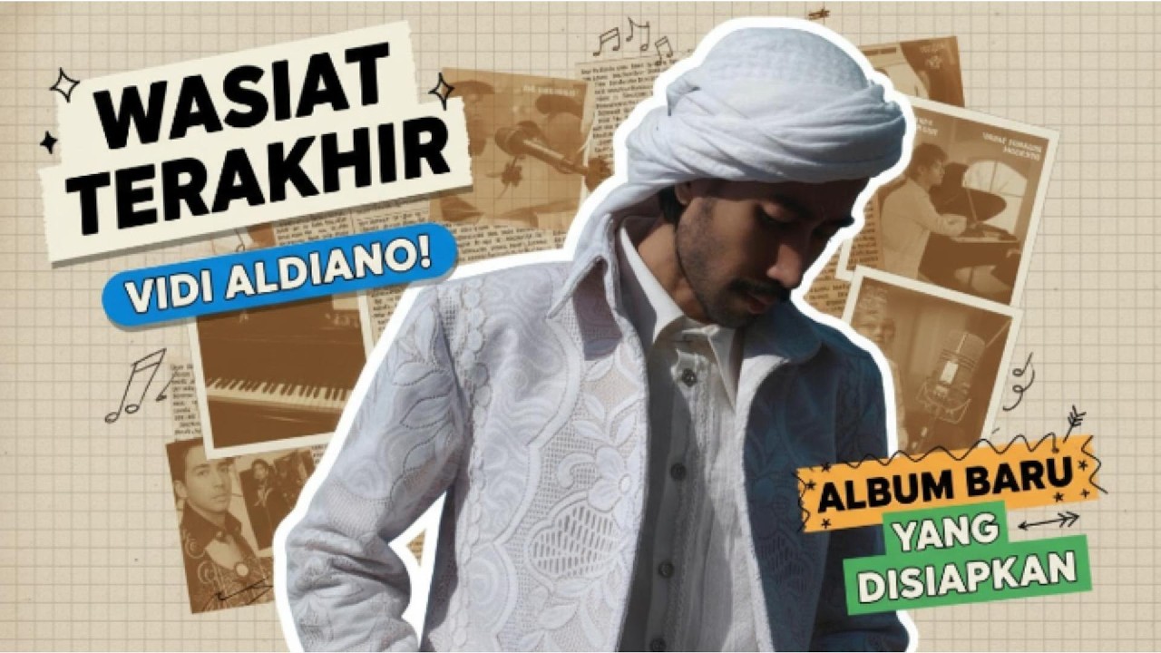 Wasiat Terakhir Vidi Aldiano! Album Baru yang Disiapkan Sebelum Berpulang...