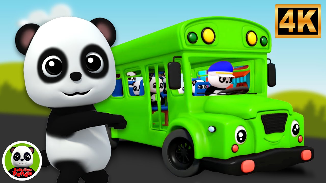 The Wheels On The Bus  Nursery Rhymes  Kids Songs For Babies