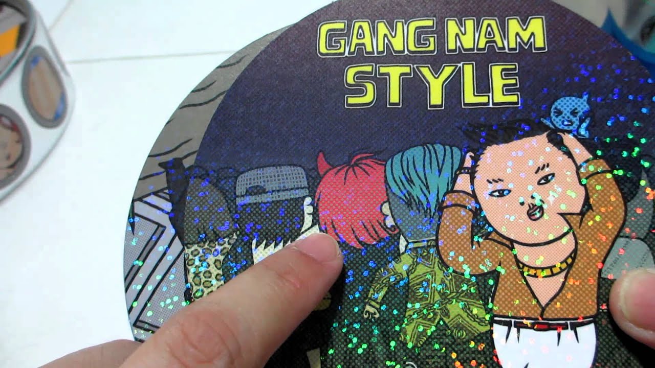 Unboxing PSY 6th album