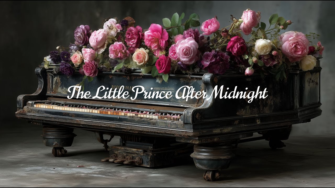 The Little Prince After Midnight ✦ A Black Gold Gothic Piano Opera