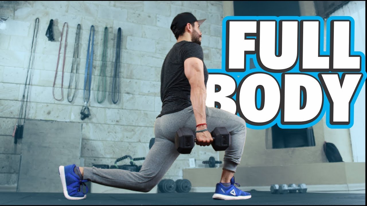 Rutina FullBody con Mancuernas // TONIFICA Y QUEMA GRASA
