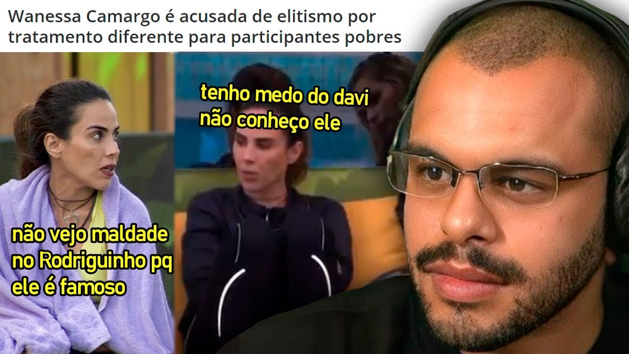 WANESSA CAMARGO É ACUSADA DE ELITISMO POR TRATAMENTO DIFERENTE PARA PARTICIPANTES POBRES
