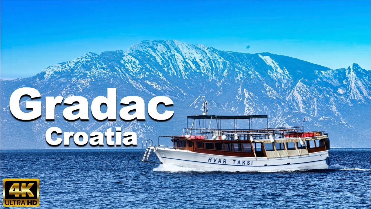 Pearl of Europe || Gradac || Croatia Drone 4K || Hrvatska
