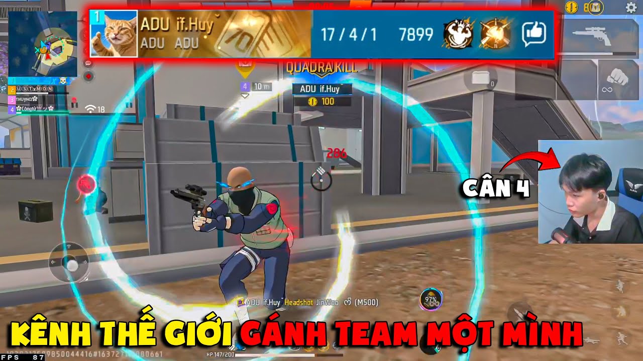Mình Ghép Kênh Thế Giới Tử Chiến Gánh Team 17 Kill Và Cái Kết