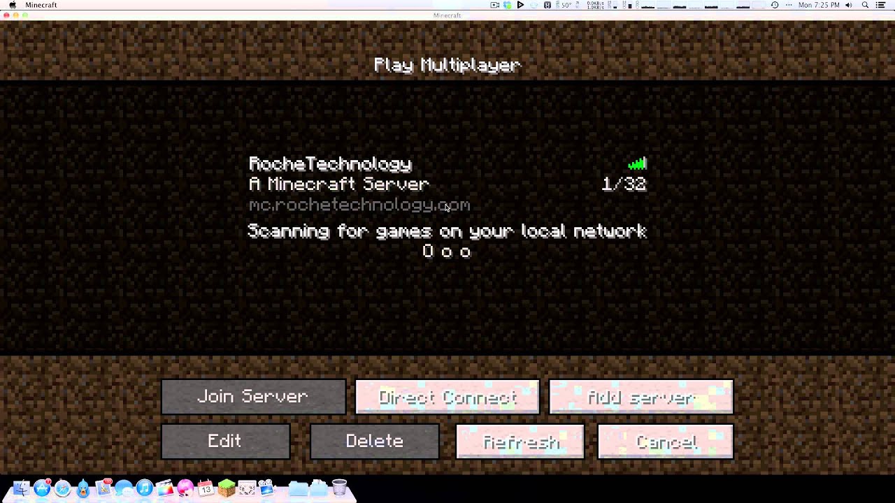 Announcing: RocheTechnology Minecraft Server!
