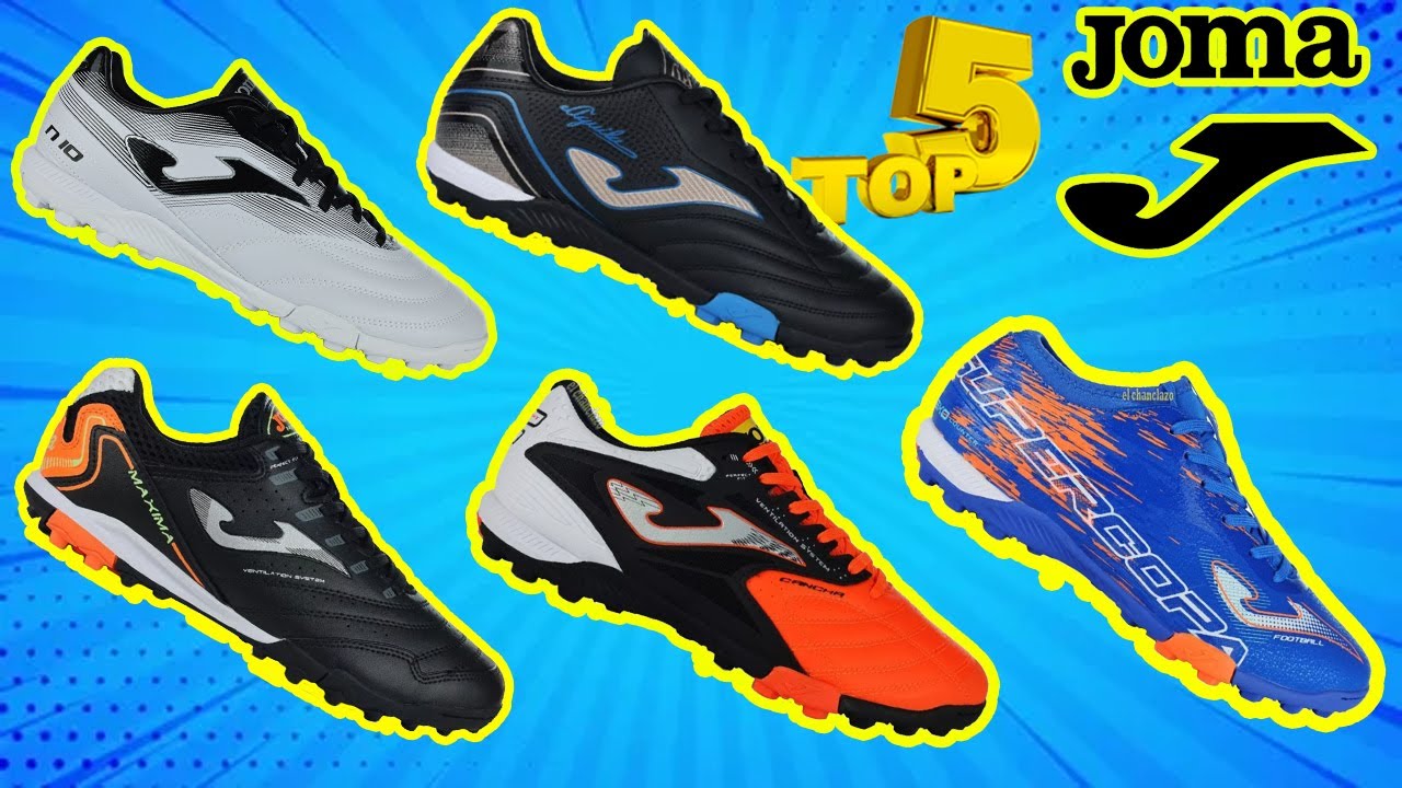 TOP 5 TENIS JOMA TURF FUTBOL RAPIDO, SIETE, MENOS DE 1000 PESOS MEXICANOS 👌😎⚽5️⃣
